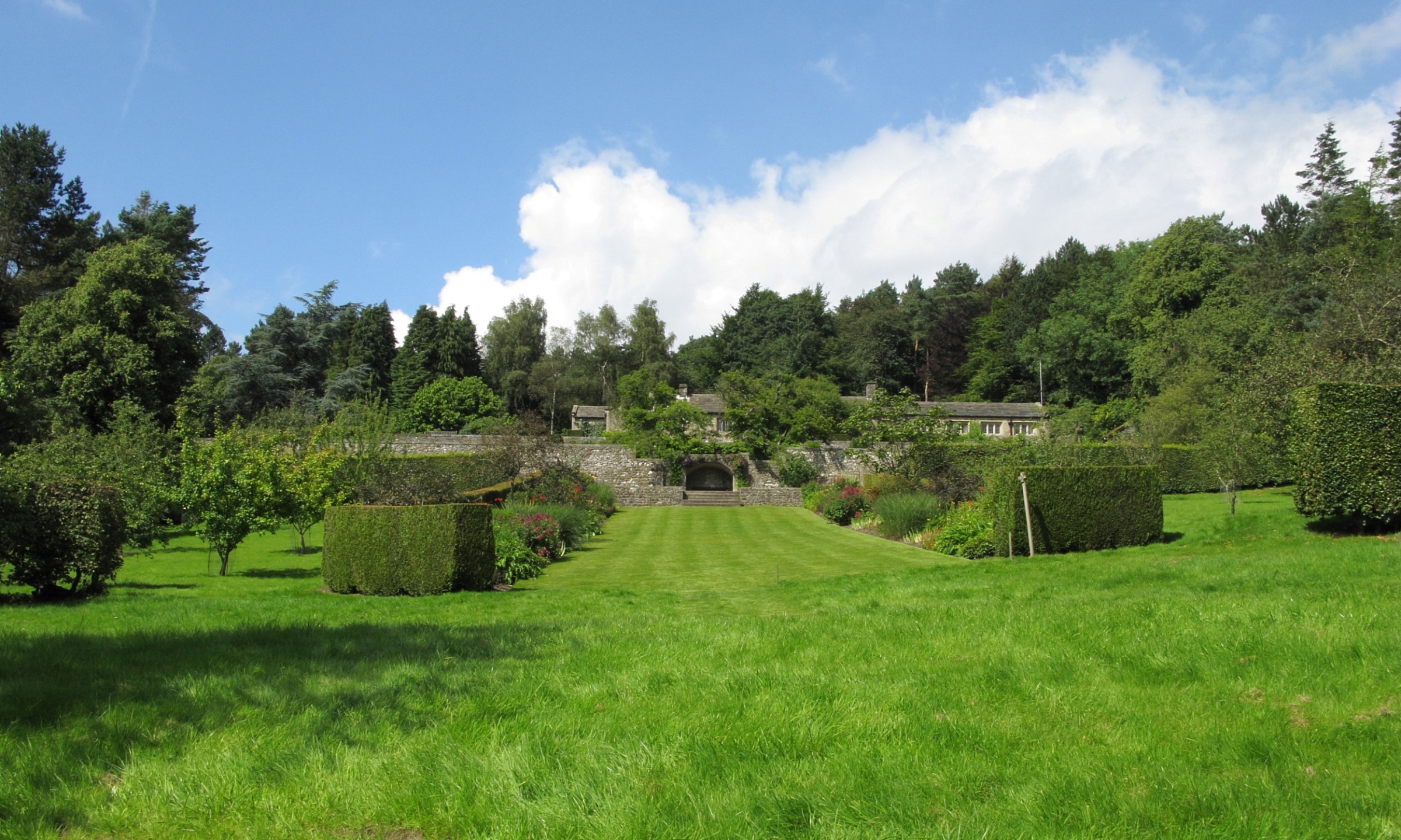 Explore the  Gardens At Parcevall Hall